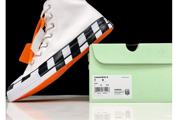 Black O-W 163892C White Converse 2.0 X 1223